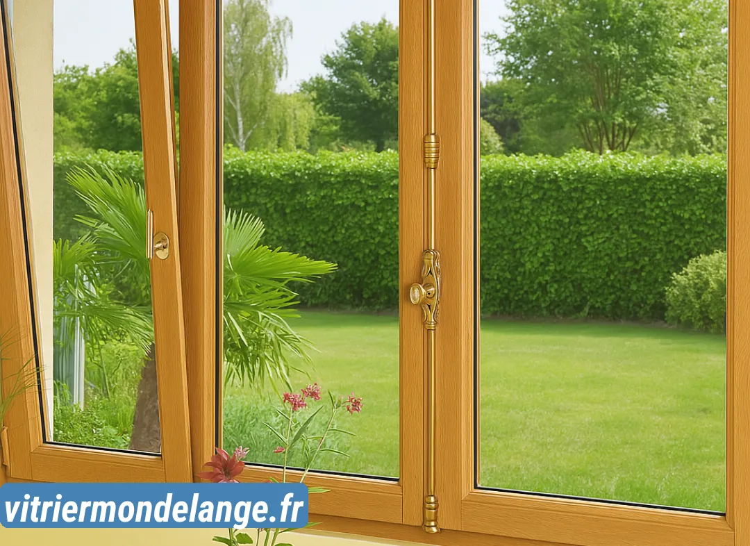 Installation de fenêtre en bois sur mesure Mondelange